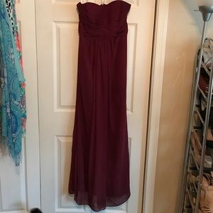 David's Bridal bridesmaid dress
